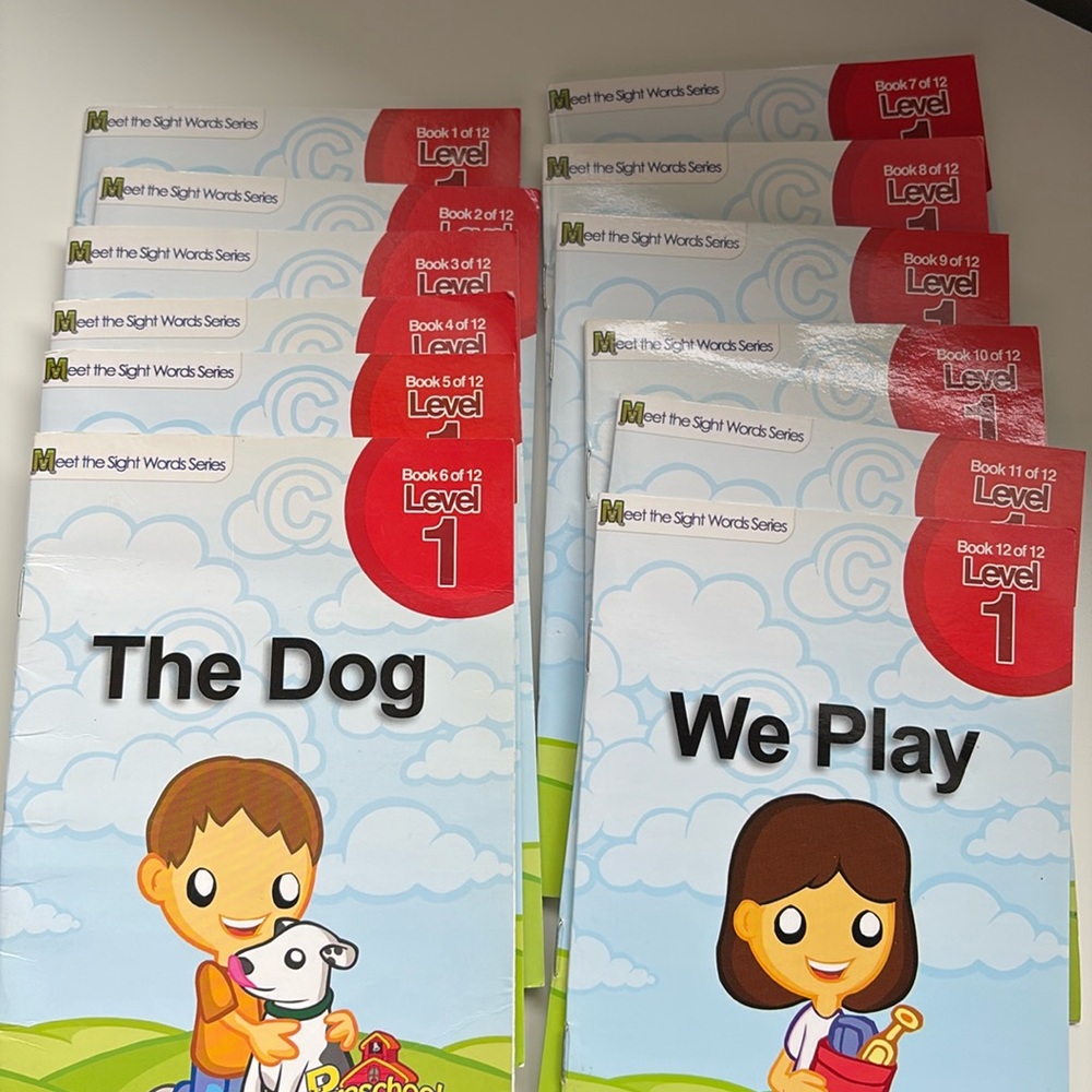 Preschool Prep Level 1 12 books